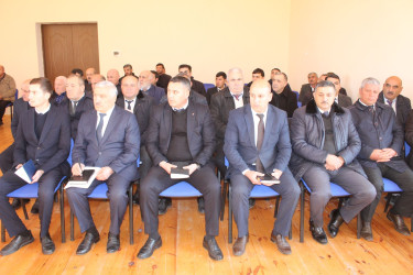 320 ailəlik Xocavənd qəsəbəsində Xocavənd Rayon İcra Hakimiyyəti başçısının növbəti səyyar qəbulu keçirilmişdir