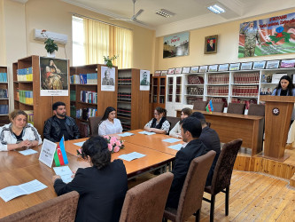 “Sağlam ailə sağlam gələcəyin təminatıdır” adlı tədbir keçirilib