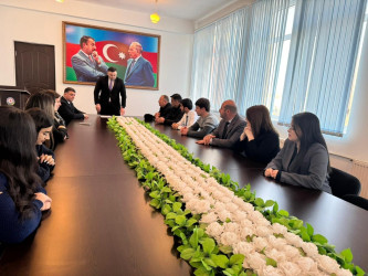 “Su ehtiyatlarından səmərəli istifadənin təmin olunması, alternativ su mənbələrinin yaradılması və həmin mənbələrdən istifadənin genişləndirilməsi” mövzusunda maarifləndirici tədbir keçirilib.