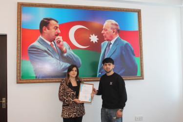 Növbəti könüllü qrupuna sertifikatlar təqdim olunub