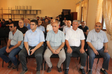 Xocavənd Rayon İcra Hakimiyyəti başçısının Ağcabədi rayonunda məskunlaşmış vətəndaşlarla növbəti səyyar qəbulu keçirilmişdir.