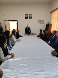 21 avqust – 21 sentyabr  “Sülh aylığı” çərçivəsində tədbir keçirilib