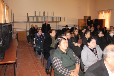 24 noyabr 2025-ci il tarixdə Xocavənd Rayon İcra Hakimiyyətinin başçısı növbəti səyyar qəbul keçirib