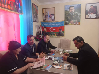 27 Sentyabr - Anım Günü ərəfəsində şəhidlərin ailələri ziyarət edilir