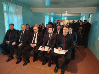 Növbəti səyyar qəbul Yeni Xocavənd qəsəbəsində olub