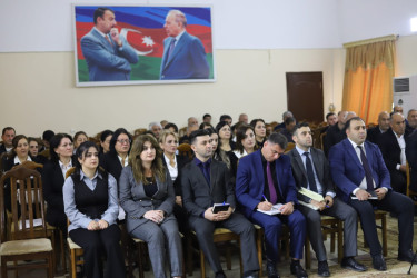 “Məişət zorakılığı və narkomaniyaya qarşı mübarizə” mövzusunda tədbir keçirilib