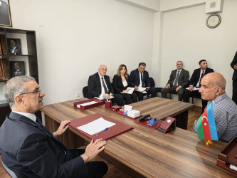 Xocavənd Rayon İcra Hakimiyyətinin Başçısı Eyvaz Hüseynov növbəti vətəndaş qəbulu keçirib