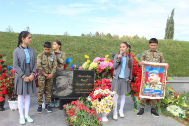 Şəhid Yusif Əhmədovun xatirəsi yad edilmişdir