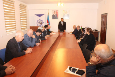 14 noyabr 2025-ci il tarixdə Nərimanov rayonunda məskunlaşan rayon sakinləri ilə növbəti səyyar qəbul keçirilmişdir
