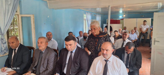 Yeni Xocavənd qəsəbəsində səyyar qəbul keçirilmişdir