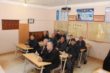 4 noyabr 2025-ci il tarixdə Binəqədi rayonunda məskunlaşan rayon sakinləri ilə növbəti səyyar görüş keçirilmişdir