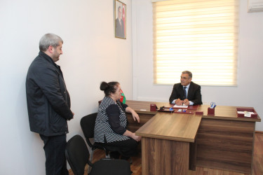 21 oktyabr 2025-ci il tarixdə vətəndaş qəbulu keçirilmişdir
