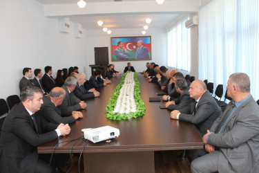 Xocavənd Rayon İcra Hakimiyyətində müşavirə keçirilib