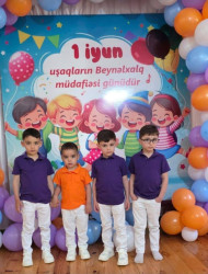 1 iyun -Uşaqların Beynəlxalq Müdafiəsi günü münasibətilə "Uşaqlar dünyanın sevincidir "başlıqlı tədbir keçirilib