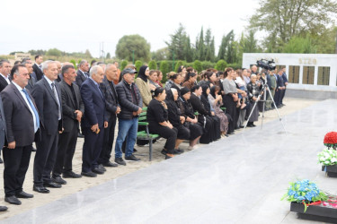 Şəhid Namazov Xəyal Xudaverdi oğlunun anım günü qeyd edilib