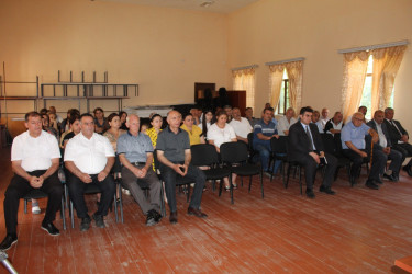 Ağcabədi rayonunda məskunlaşan rayon sakinlərinin müraciətləri dinlənilib