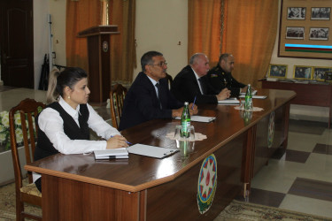 Rayon rəhbəri Xocavənd qəsəbəsində məskunlaşan rayon sakinlərinin müraciətlərini dinləyib