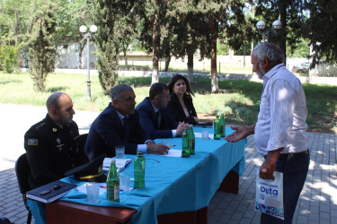 Növbəti səyyar qəbul Yeni Xocavənd qəsəbəsində keçirilib