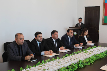 “Şəhərsalma və Memarlıq İli” çərçivəsində “Tarixdən Gələcəyə: Xocavənddə memarlıq və şəhərsalma perspektivləri” mövzusunda tədbir keçirilib