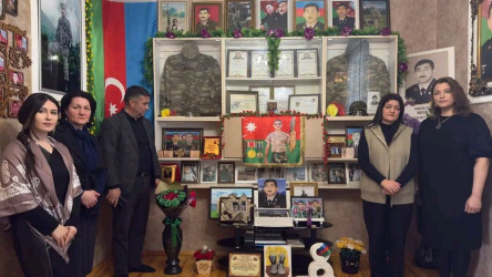 Novruz bayramı münasibətilə Şəhid ailələri ziyarət olunur