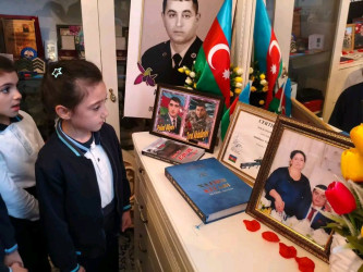 Zəfər Günü ərəfəsində Şəhid ailələri ziyarət olunur