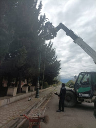 "Memarlıq və Şəhərsalma ili" çərçivəsində abadlıq işləri davam etdirilir