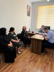 Milli Məclisin deputatı Polad Bülbüloğlu Xocavənd qəsəbəsində vətəndaş qəbulu keçirib