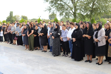 Şəhid Göyüşov Məzahir Niyaz oğlu və Nüsrətli Ceyhun Aqil oğlunun anım gününə həsr olunmuş tədbir keçirilib