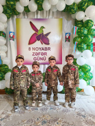 Xocavənd kənd uşaq bağçasında  Zəfər Günü münasibətilə ilə tədbir keçirilib