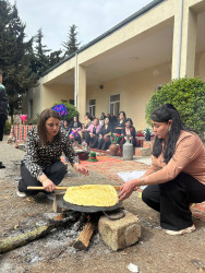 500 ailəlik Xocavənd qəsəbəsində yel çərşənbəsi qeyd edilib