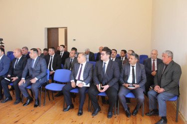 16 aprel 2026-cı il tarixdə 320 ailəlik Xocavənd qəsəbəsində səyyar qəbul keçirilmişdir