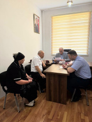 Milli Məclisin deputatı Polad Bülbüloğlu Xocavənd qəsəbəsində vətəndaş qəbulu keçirib
