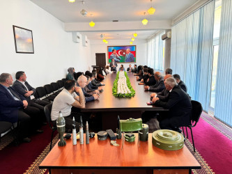 Xocavənd rayonunda partlayıcı sursatların təhlükəsinə dair maarifləndirici görüş keçirilib