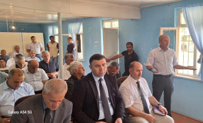 Yeni Xocavənd qəsəbəsində səyyar qəbul keçirilmişdir
