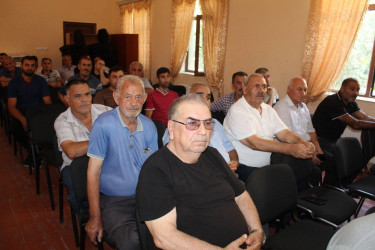 Xocavənd Rayon İcra Hakimiyyəti başçısının Ağcabədi rayonunda məskunlaşmış vətəndaşlarla növbəti səyyar qəbulu keçirilmişdir.