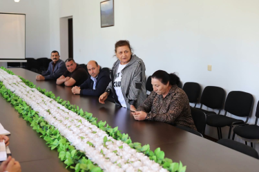 Xocavənd Rayon İcra Hakimiyyətinin başçısı Eyvaz Hüseynov növbəti vətəndaş qəbulu keçirib