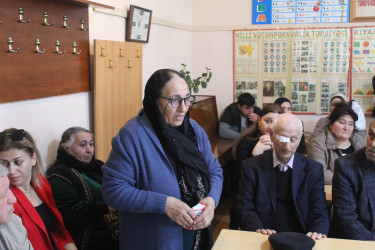 Binəqədi rayonunda məskunlaşan rayon sakinləri ilə növbəti səyyar qəbul keçirilmişdir