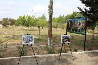 “Heydər Əliyev İli” çərçivəsində foto və rəsm sərgisi keçirilmişdir.