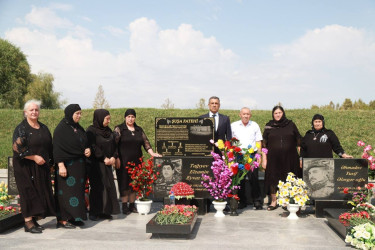 Şəhid Tağıyev Elzamin Eyvaz oğlunun xatirəsi anılıb.