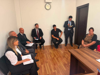 Xocavənd Rayon İcra Hakimiyyətinin başçısı Eyvaz Hüseynov növbəti vətəndaş qəbulu keçirib