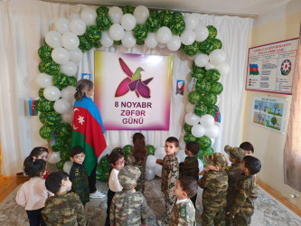 Xocavənd kənd uşaq bağçasında  Zəfər Günü münasibətilə ilə tədbir keçirilib