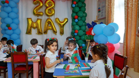 Xocavənd kənd uşaq bağçasında 28 May - Müstəqillik Günü münasibətilə tədbir keçirilib