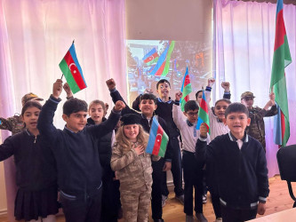 Xocavənd rayon 4 nömrəli tam orta məktəbində "Şanlı Zəfər " adlı tədbir keçirildi.