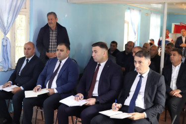 Yeni Xocavənd qəsəbəsində məskunlaşan sakinlərlə növbəti görüş keçirilib
