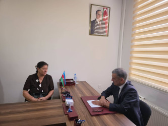 Xocavənd Rayon İcra Hakimiyyətinin başçısı Eyvaz Hüseynov növbəti vətəndaş qəbulu keçirib