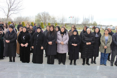 Şəhid Göyüşov Məzahir Niyaz oğlunun xatirəsi yad edilib