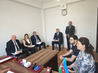 Xocavənd Rayon İcra Hakimiyyətinin Başçısı Eyvaz Hüseynov növbəti vətəndaş qəbulu keçirib