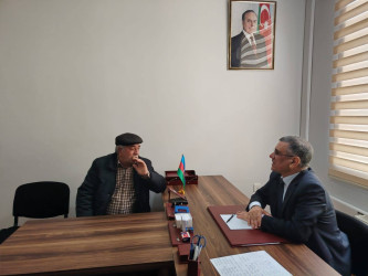 05 may 2026-cı il tarixində Xocavənd Rayon İcra Hakimiyyətinin Başçısı Eyvaz Hüseynov vətəndaş qəbulu keçirib
