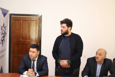 Nərimanov rayonunda məskunlaşan xocavəndli sakinlərlə növbəti səyyar qəbul keçirilmişdir