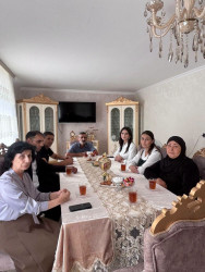 Xocavənd şəhərinə köçən şəhid ailələri ziyarət edilib